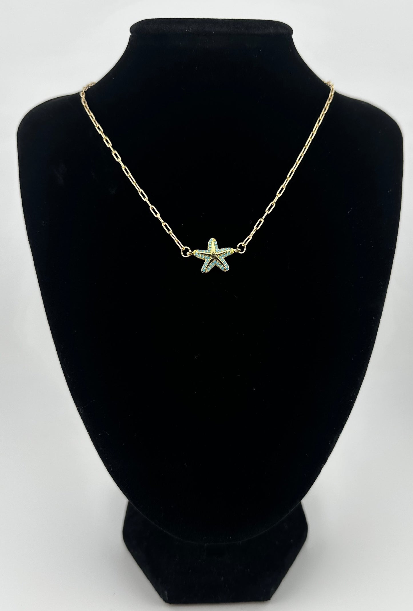 The Azure Starfish Necklace