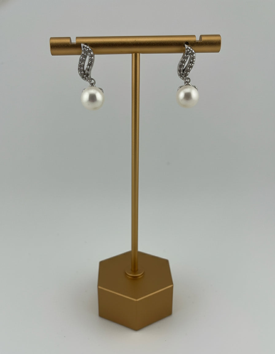 Pearl Dangle Earrings