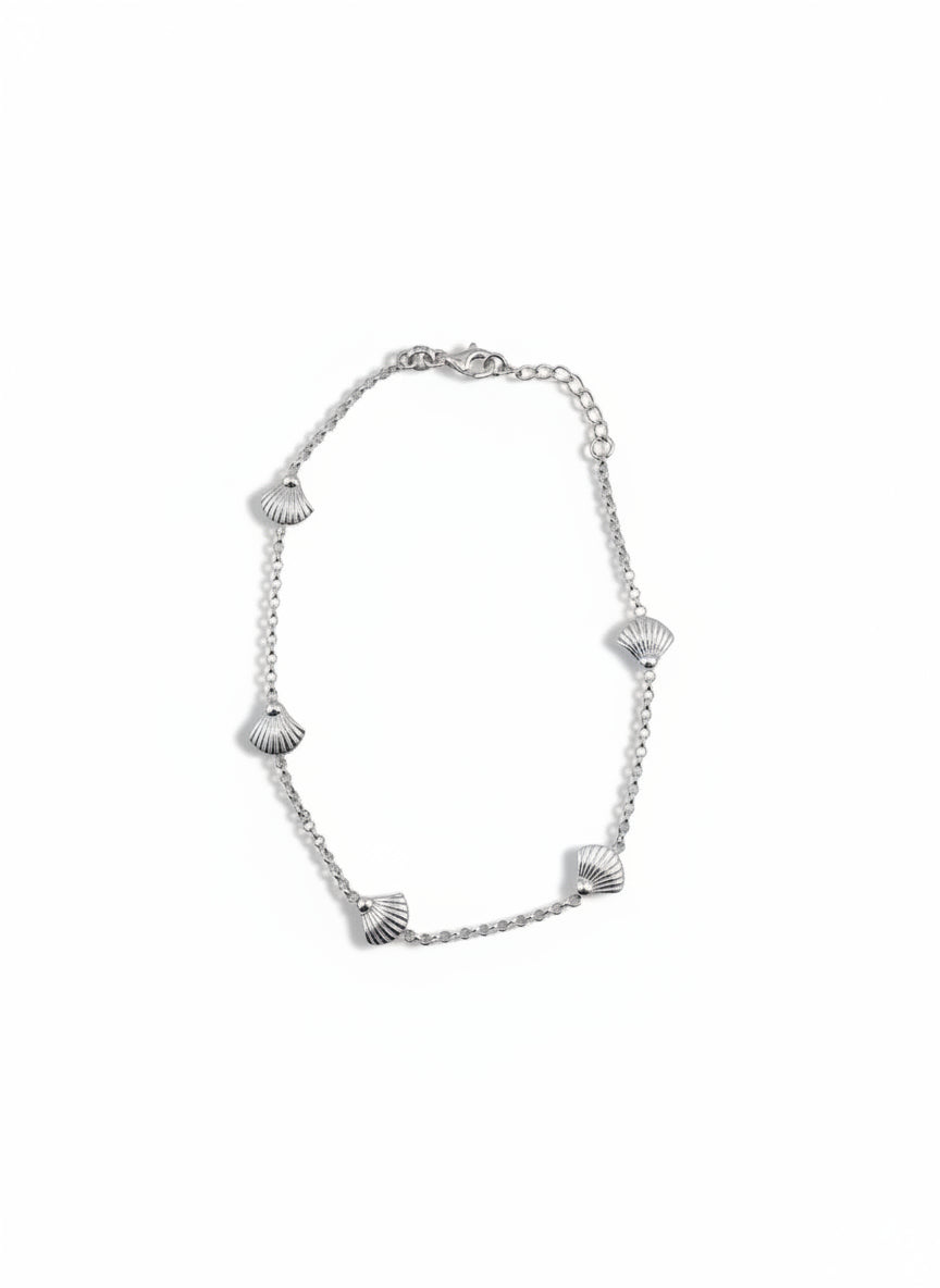 Ocean Muse Seashell Anklet