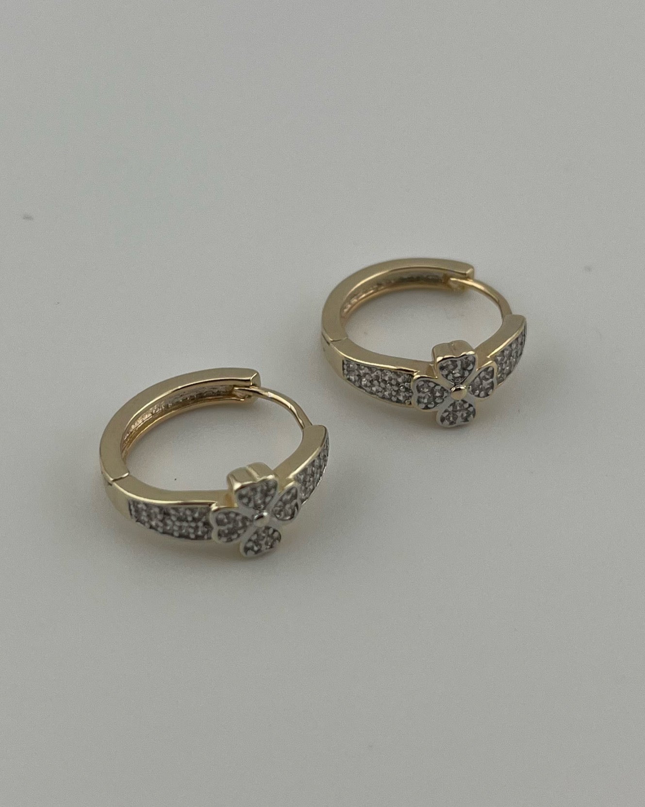 Lucky Charm Clover Hoops