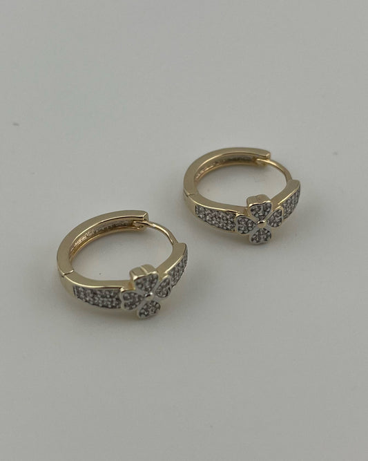 Lucky Charm Clover Hoops