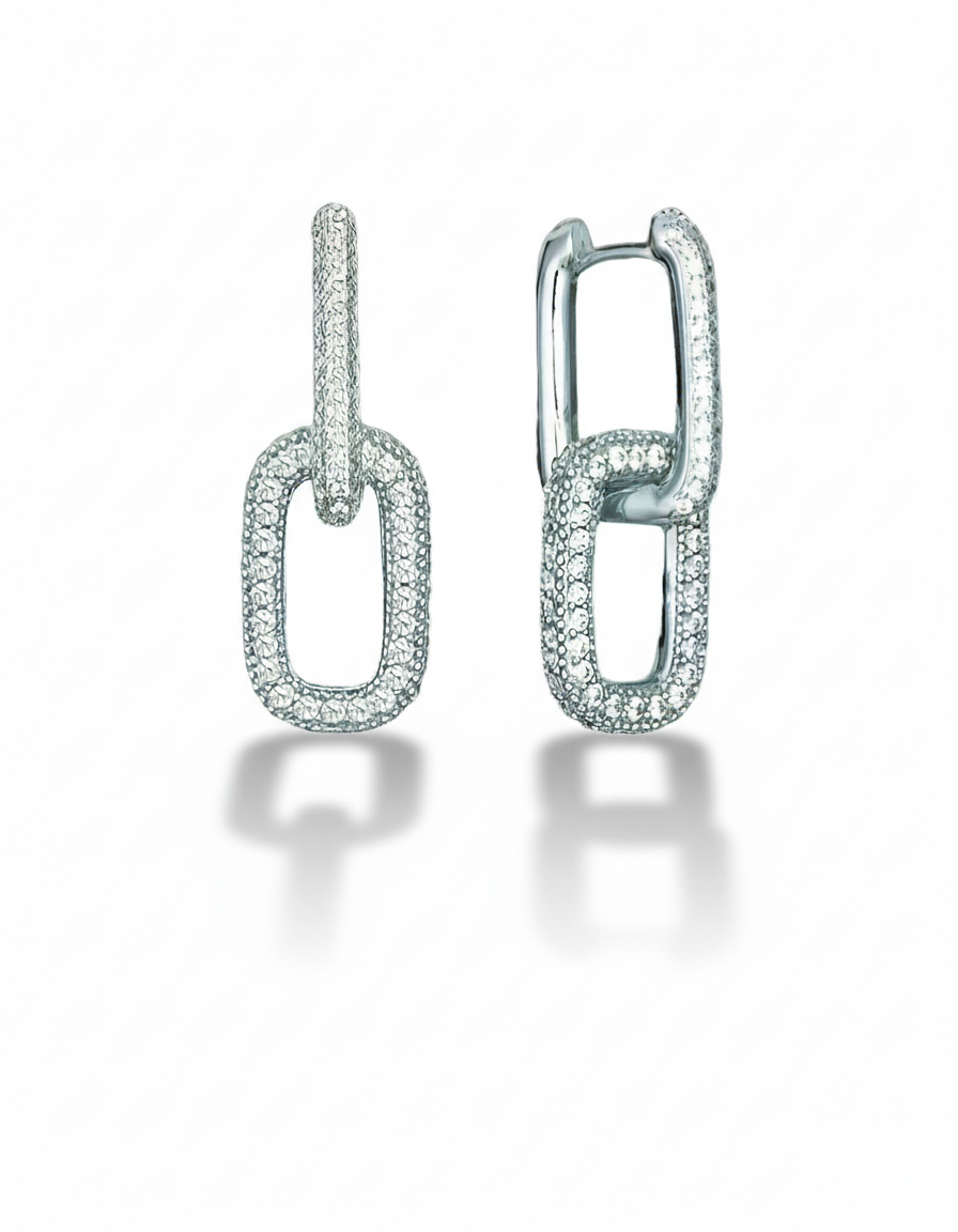 Golden Link Luxe Earrings