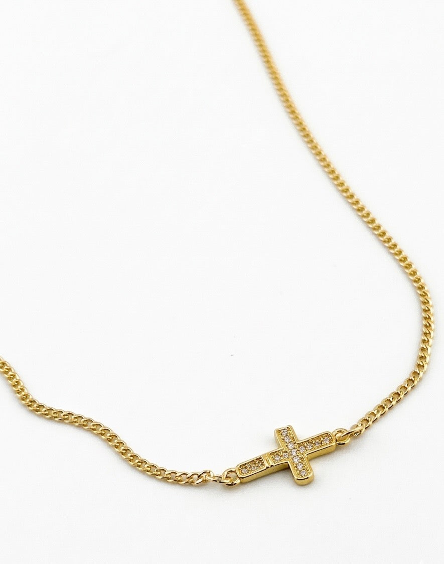 Faith Cross Necklace