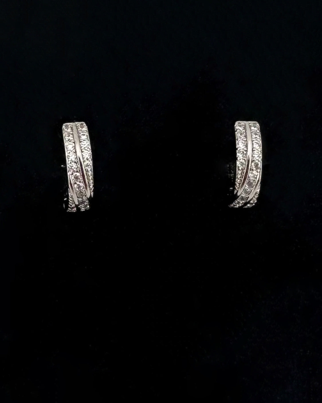 Small Hoops with CZ