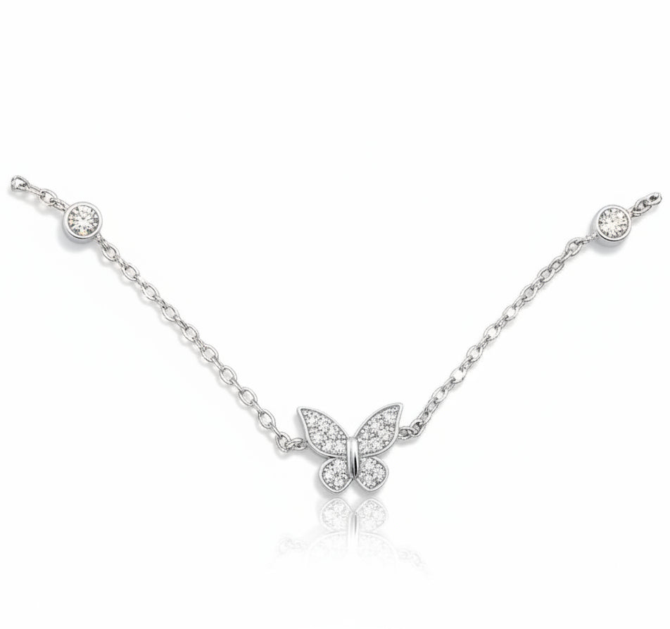 Silver Wings Bracelet