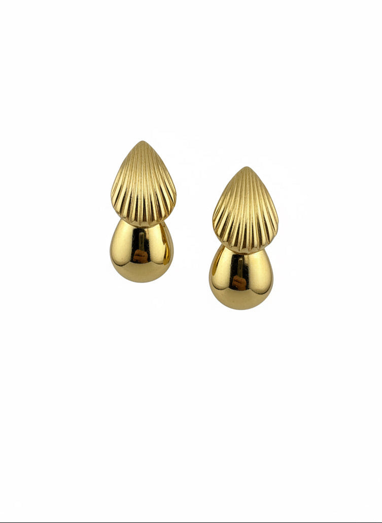 SeaShell Luxe Dangle Earrings