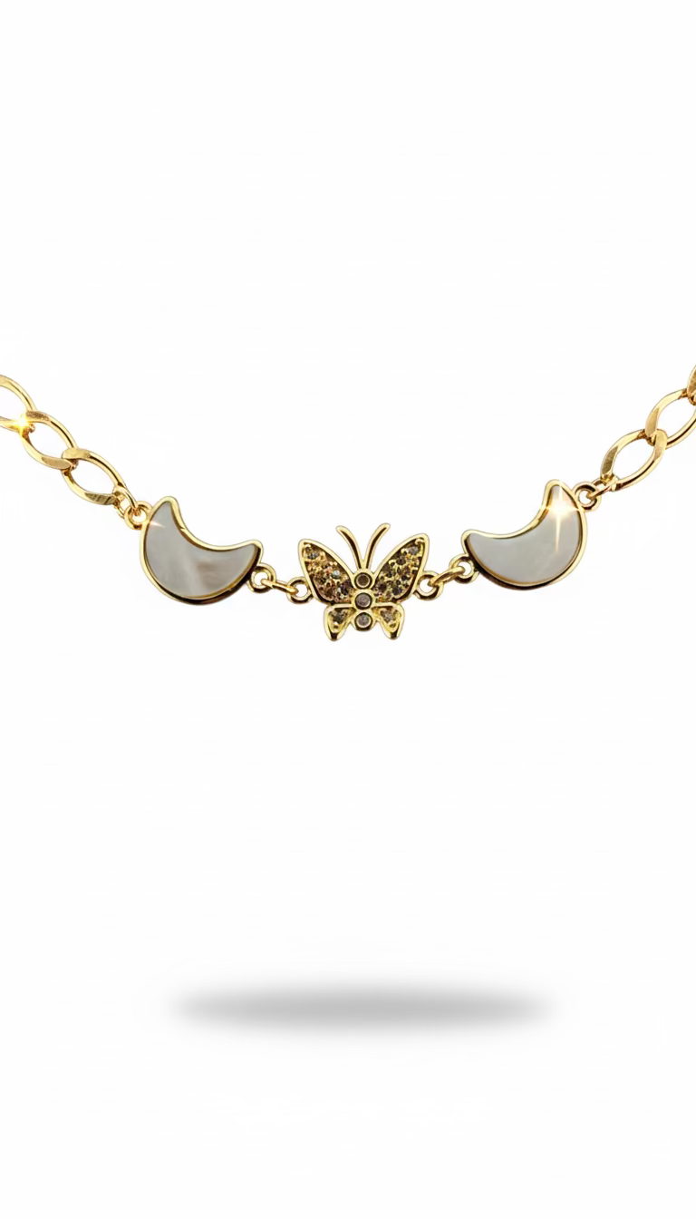 Luna Butterfly Necklace