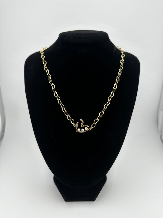 Pearl Heart Necklace