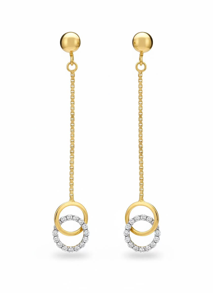 Orbit Drop Earrings
