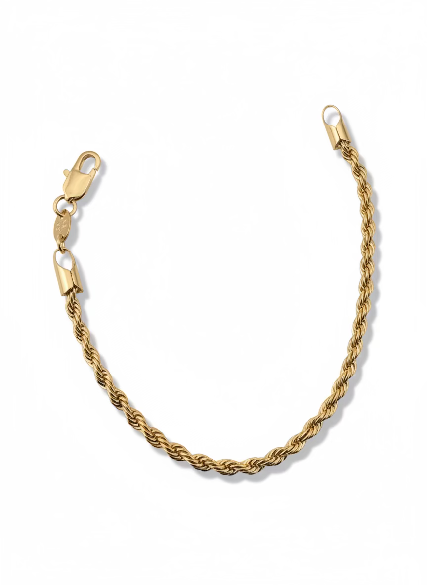 Twist of Gold Bracelet