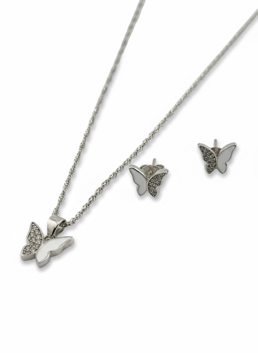 925 Crystal Wings Set