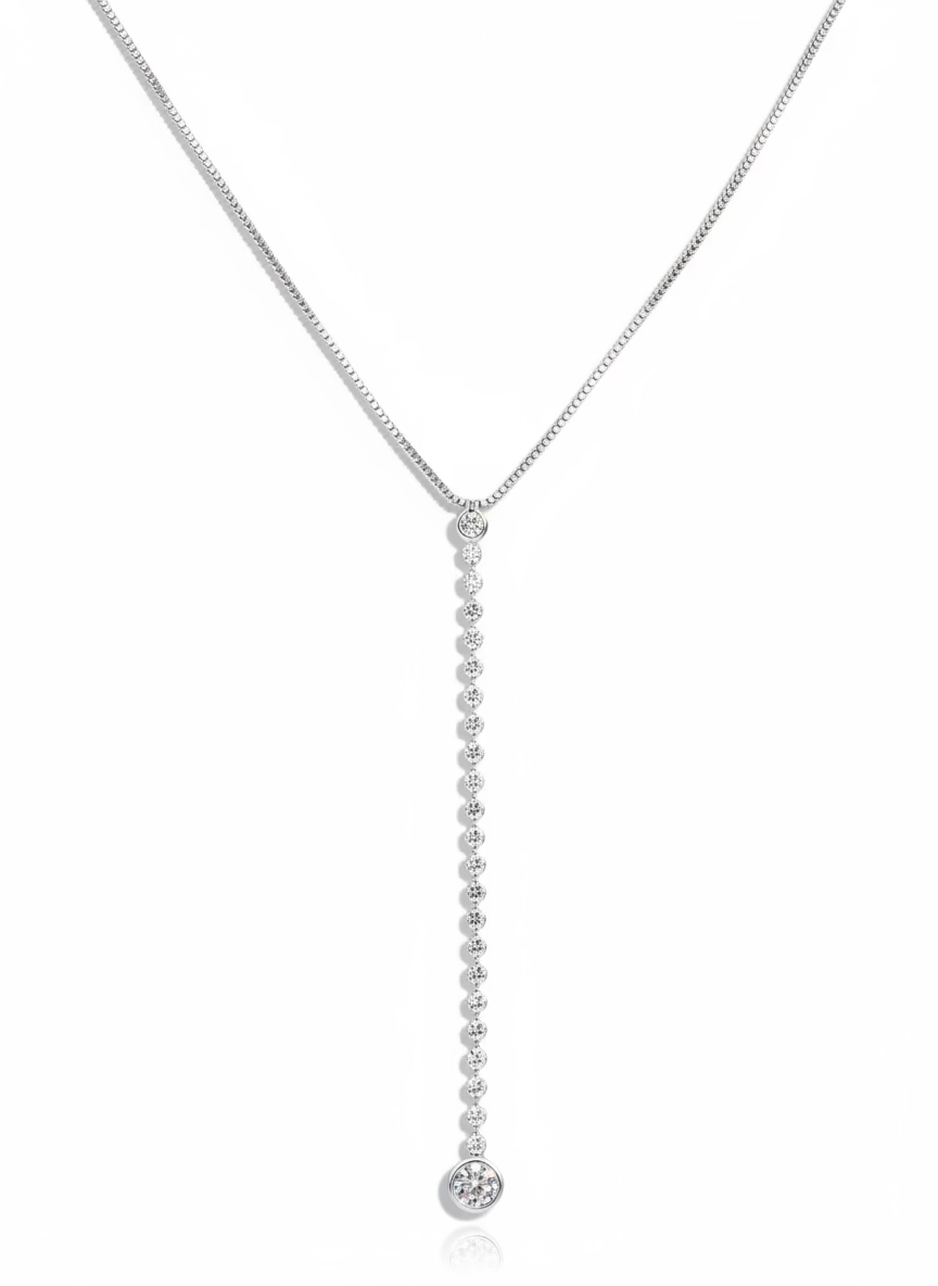 Silver Drift Necklace