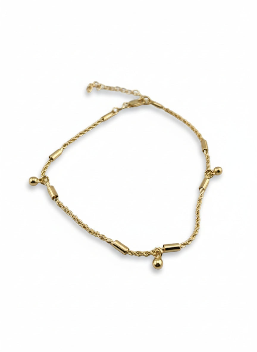 Sunset Twist Anklet
