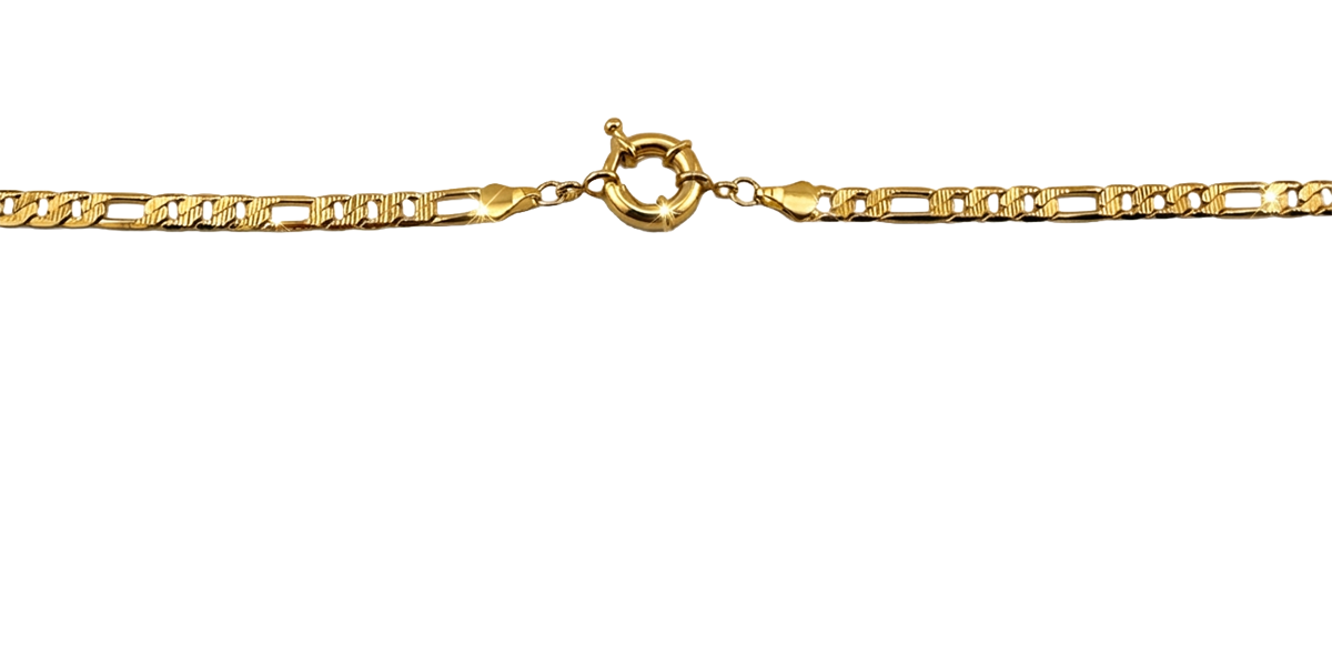 Figaro Round Clasp