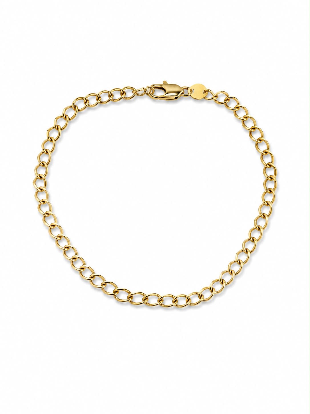 Classic Cable Link Chain Anklet