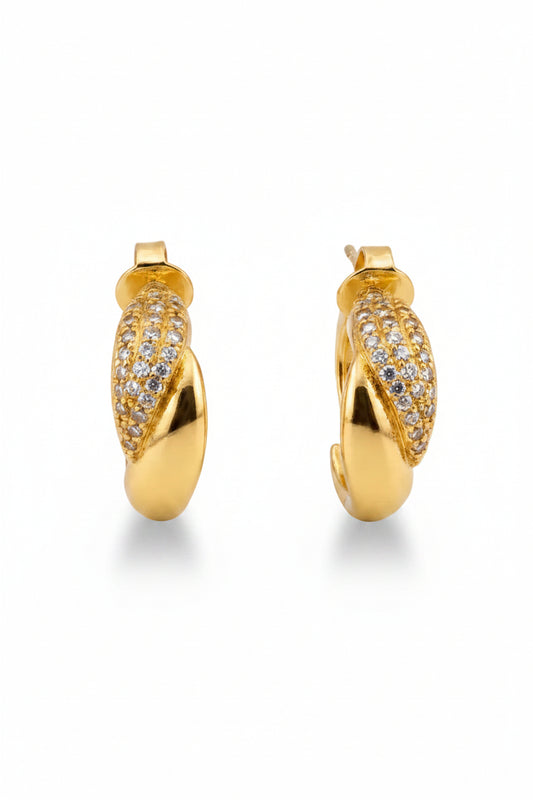 Twisted Pavé studs