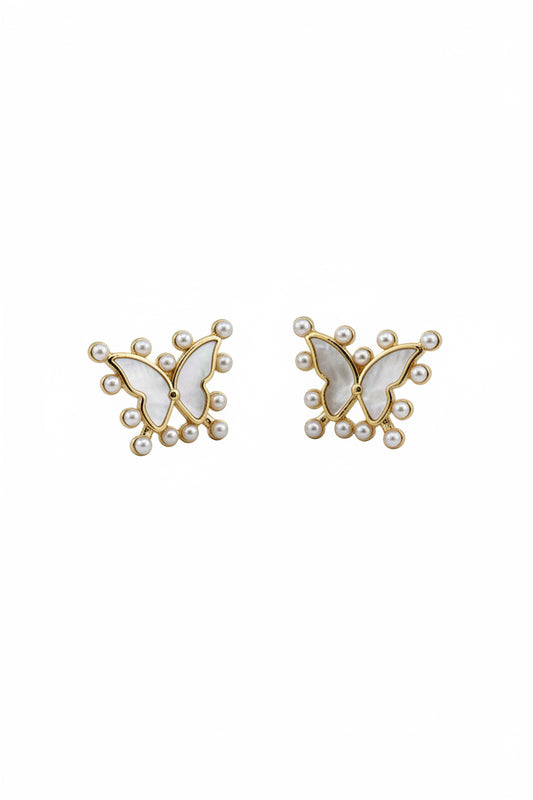 Butterfly Pearl Dream Earrings