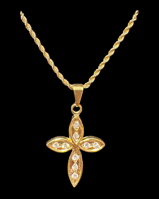 Gold filled Cross necklaces