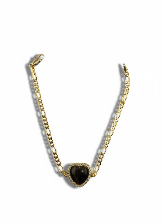 Tigra Heart Bracelet