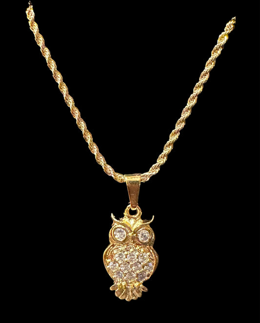 Owl Pendant Necklace