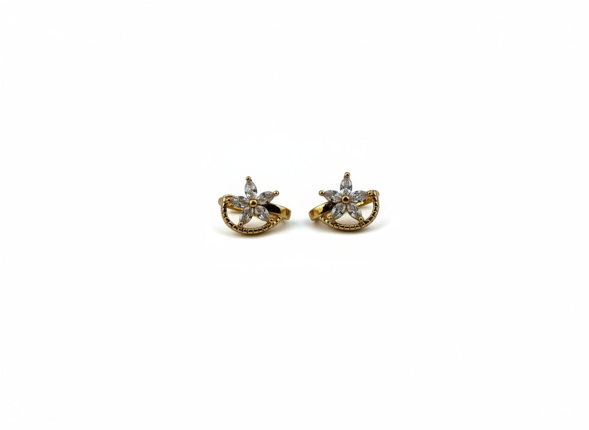 Floral Halo Spark Studs