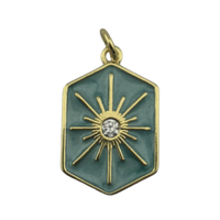 GFC -035 (Light Blue sun pendant)