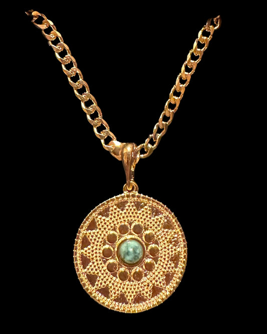 Mita Stone Pendant Necklace