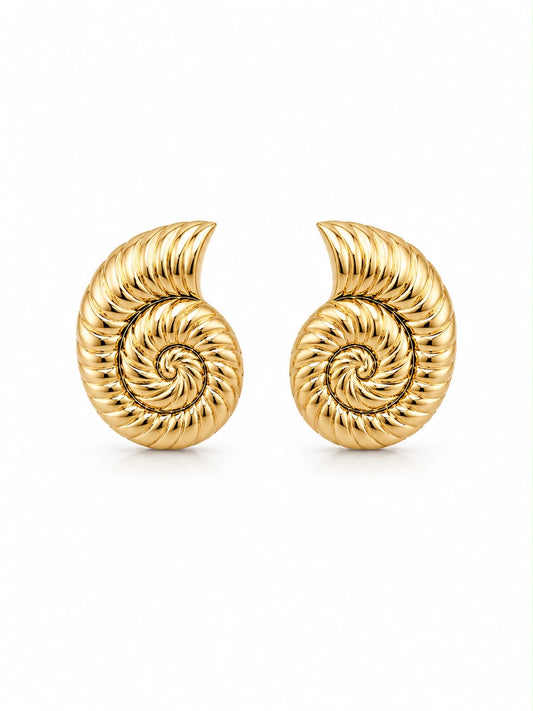 Marina Spiral Studs