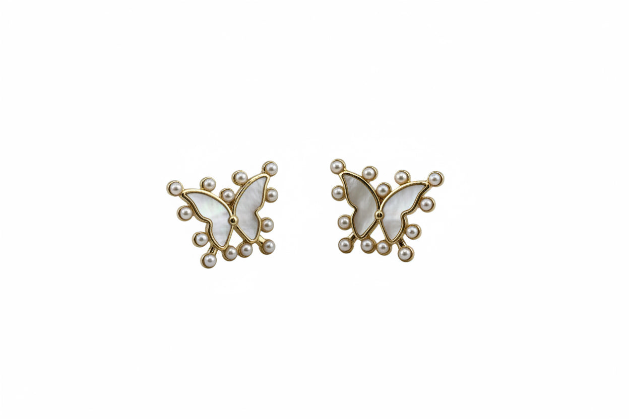Butterfly Pearl Dream Earrings