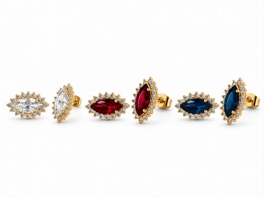 Majesty Gemstone Studs