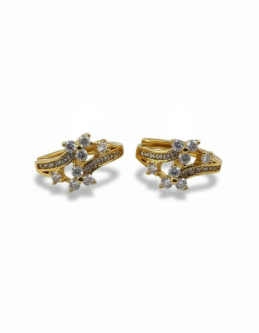 Radiant CZ Classic Hoops