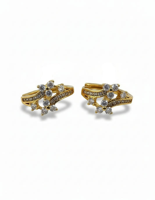 Radiant CZ Classic Hoops