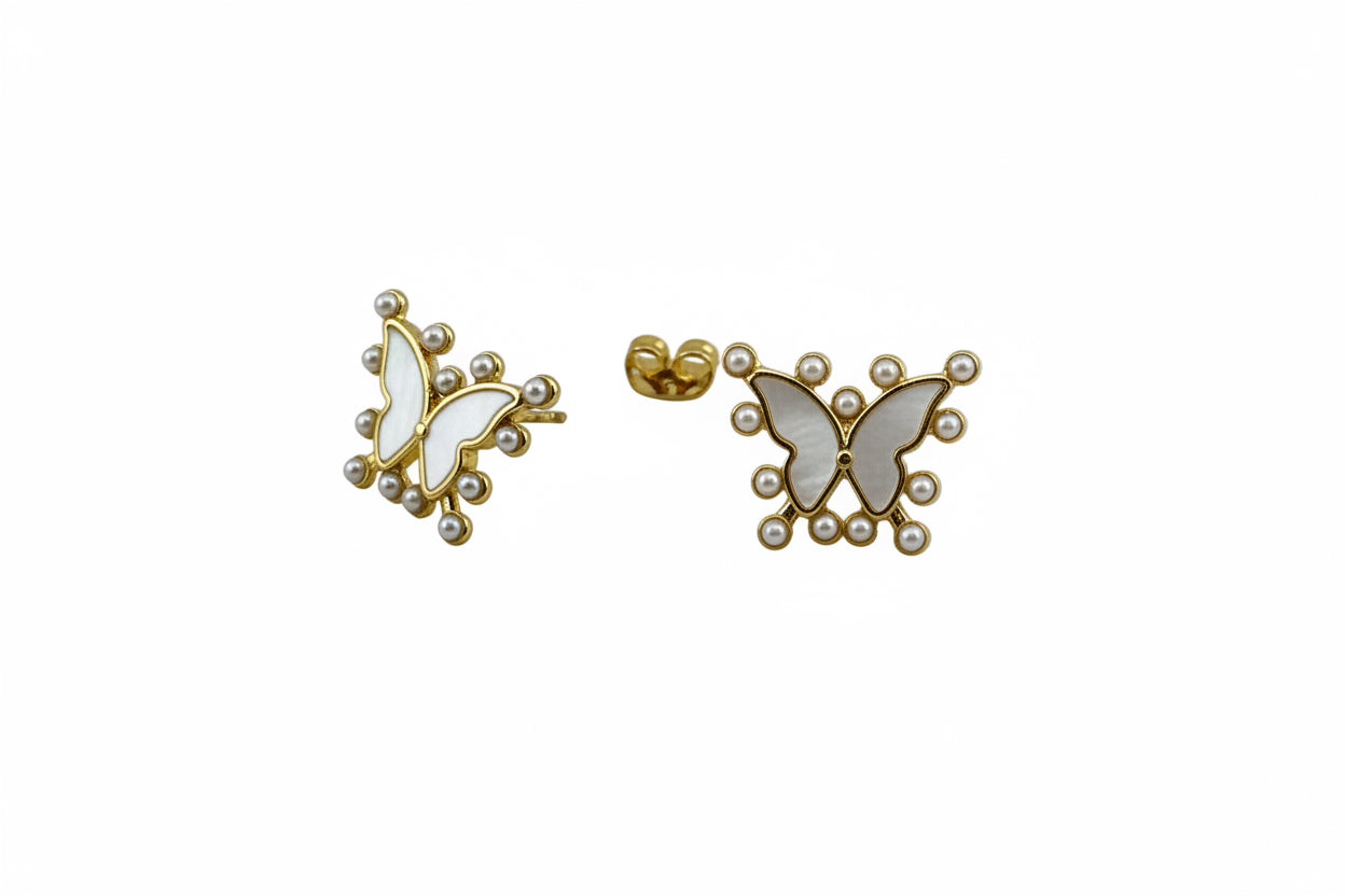 Butterfly Pearl Dream Earrings