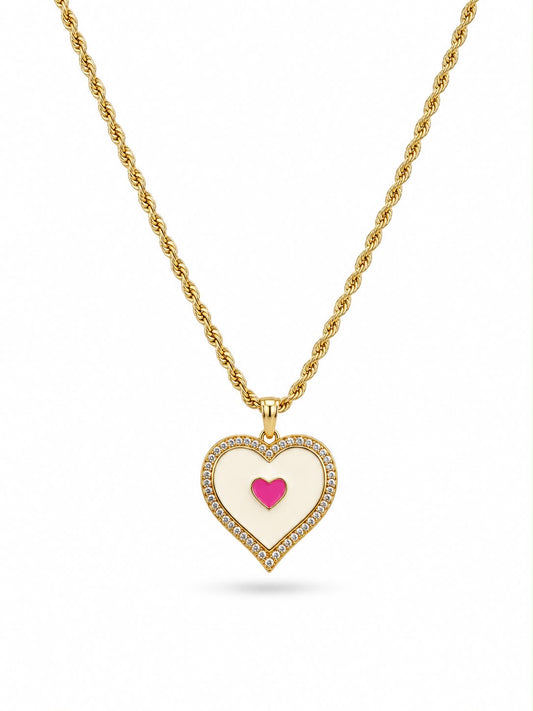 Amour Heart Necklace