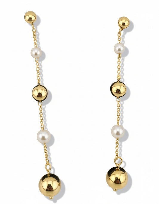 Swaying Sphere Earrings