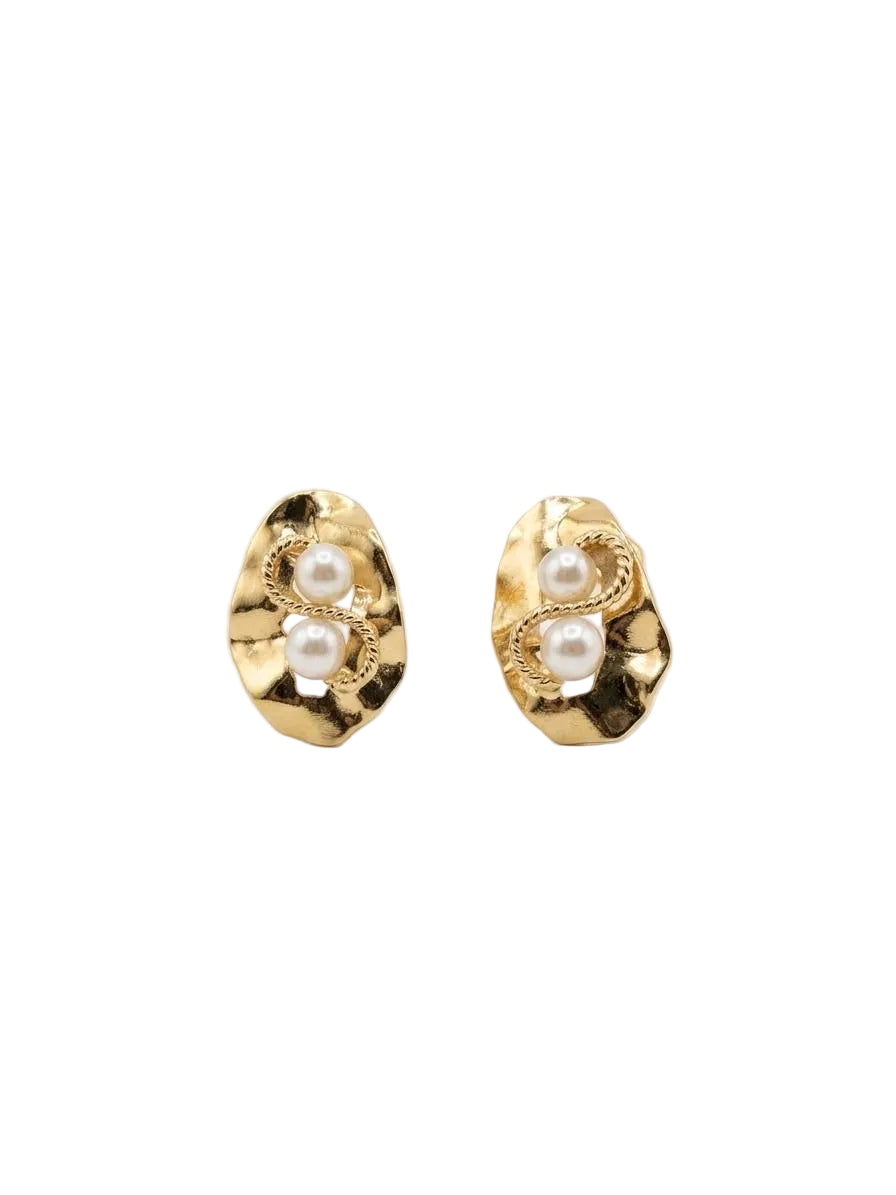 Tidal Pearl Studs