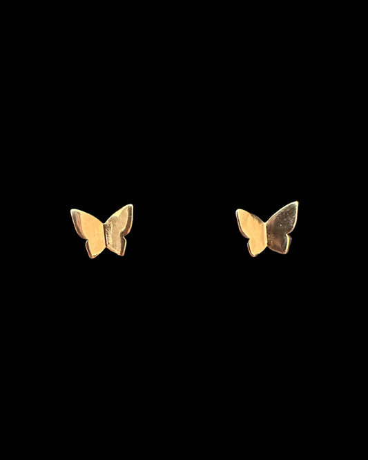 Small Butterfly Earring Stud