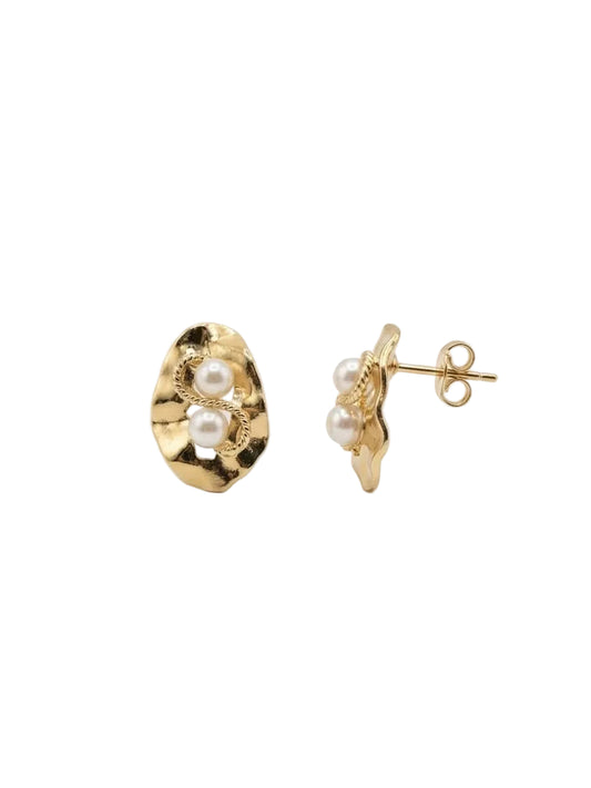 Tidal Pearl Studs