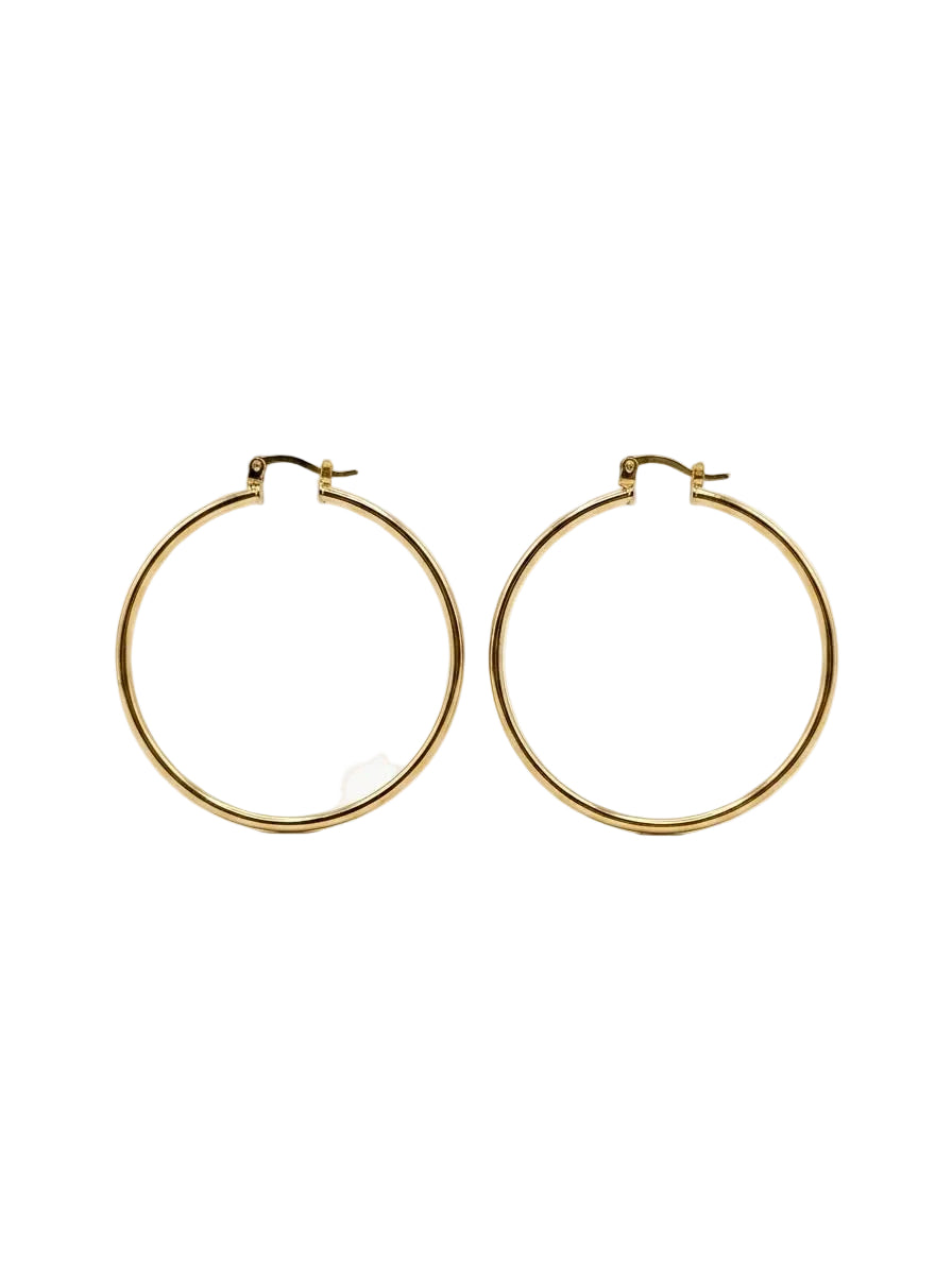 Classic Oversized Hoops