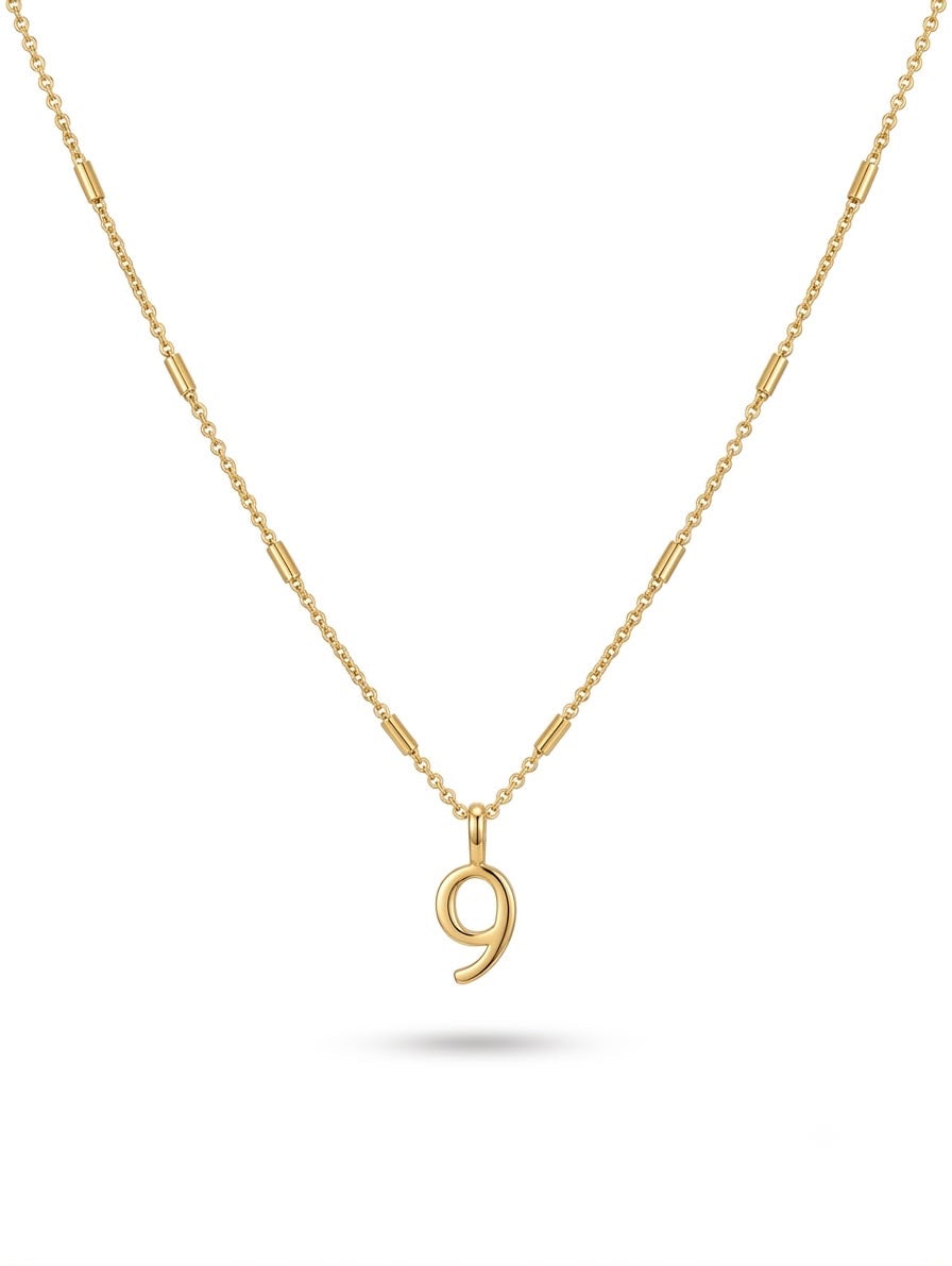 Life Path Pendant Necklace (Numbers 1–9)