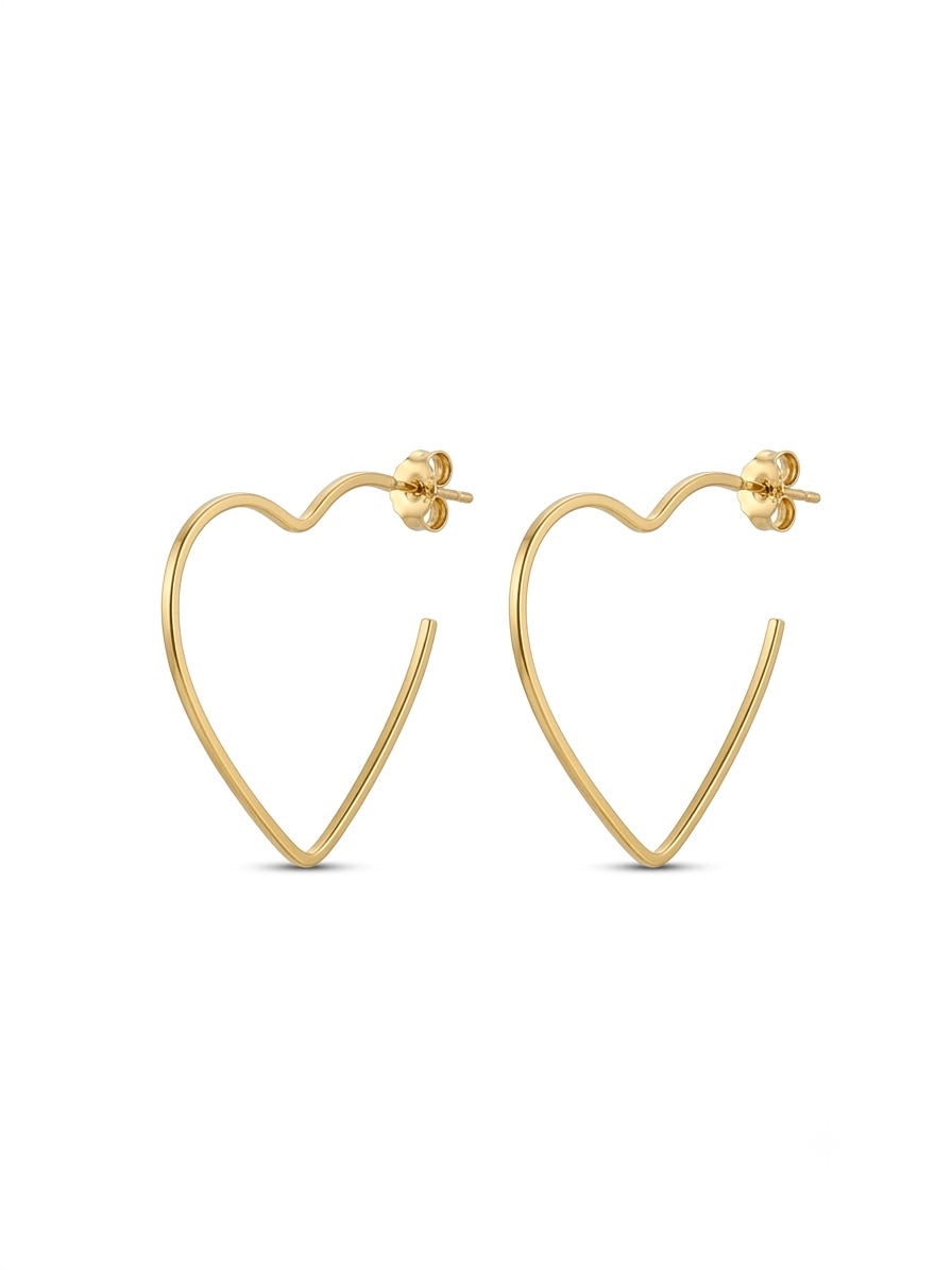 Amour Heart Hoops