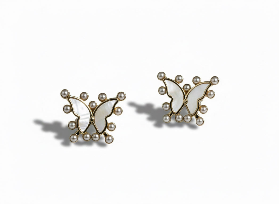 Butterfly Pearl Dream Earrings