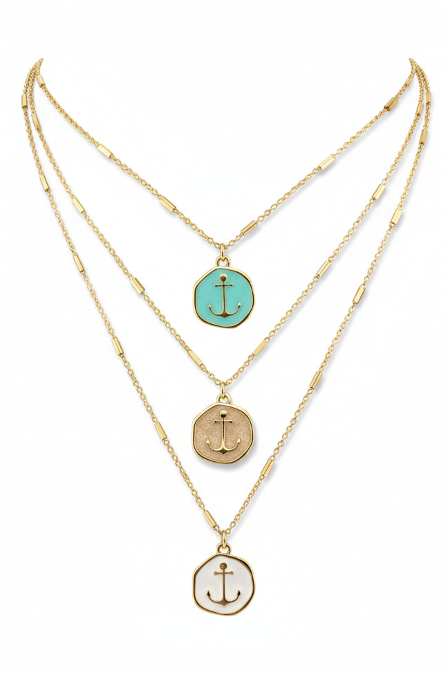 Coastal Dreams Necklace – 18K Gold-Filled