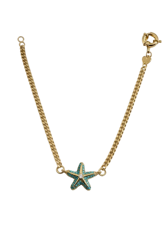 Azure Star Bracelet