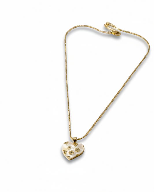 The Golden Lumina Heart Pendant