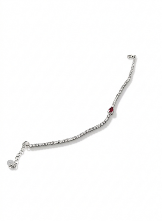 Crimson Spark Bracelet