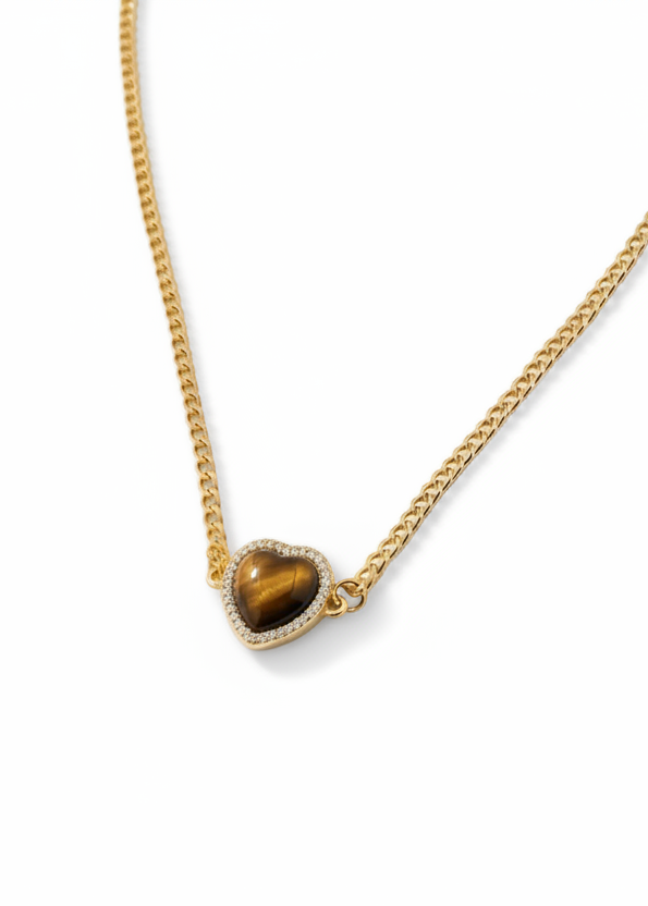 Tiger's eye necklace