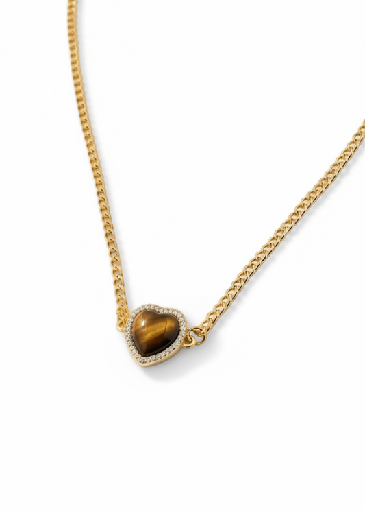 Tiger's eye necklace