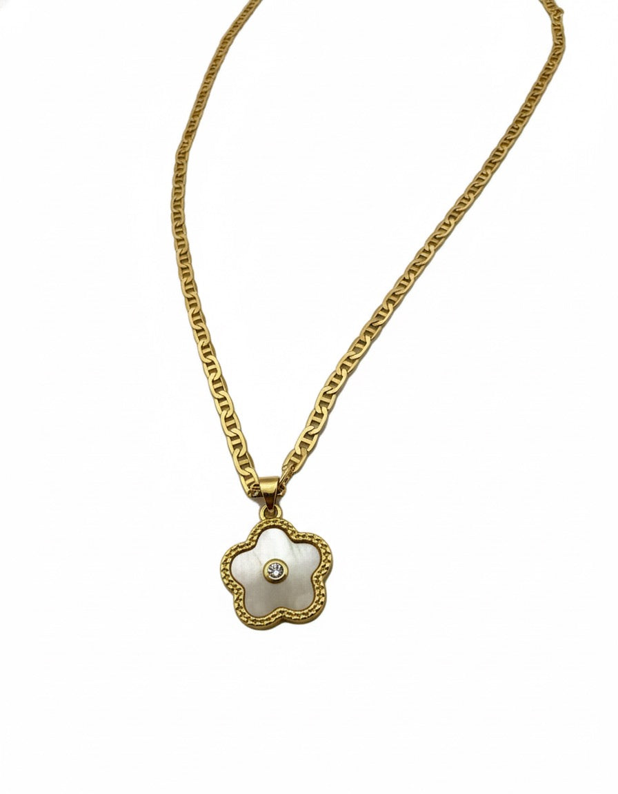 Pearl Blossom Necklace