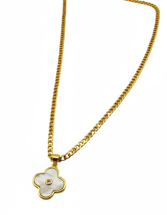 Pearl Blossom Necklace